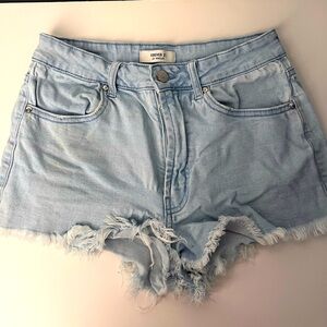 Forever 21 Super Cropped Jean Shorts Size US 26